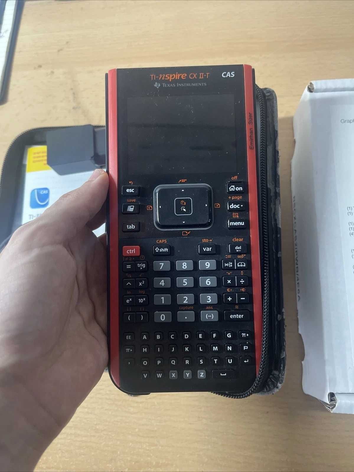 Kalkulator graficzny  TI-Nspire CX II-T CAS