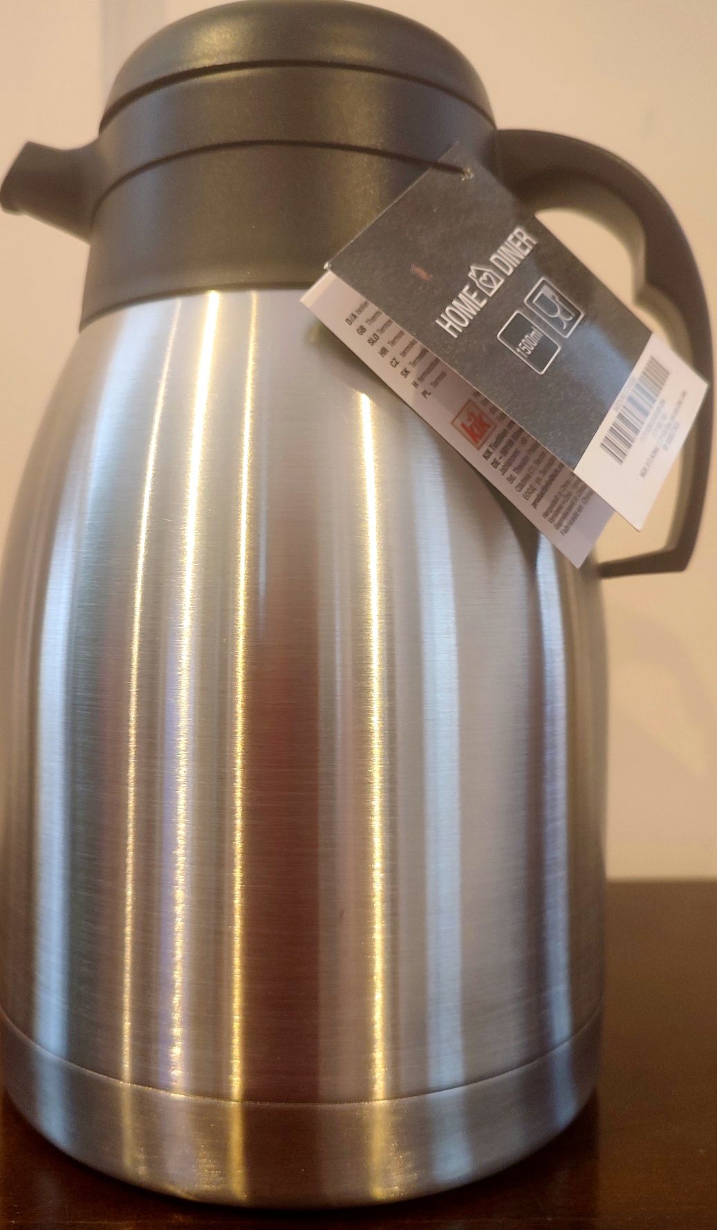 Na stół. Nowy termos 1,5 l, z metką duży na kawę, herbatę. Odbiór osob