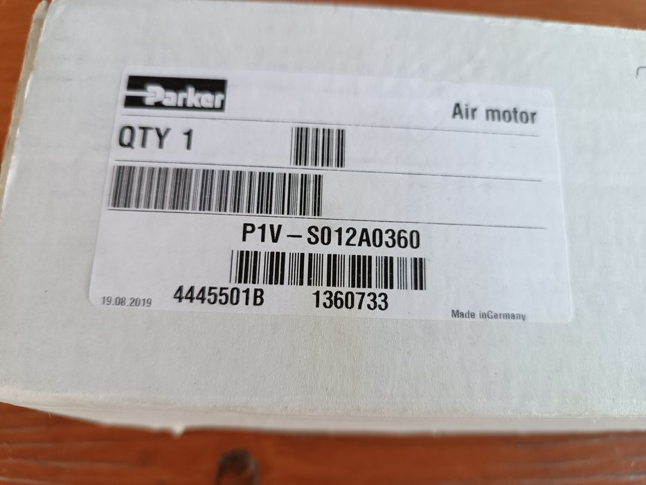 silnik pneumatyczny parker P1V-S012A0360