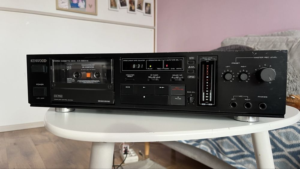 Magnetofon kasetowy Kenwood KX-660HX po serwisie!!