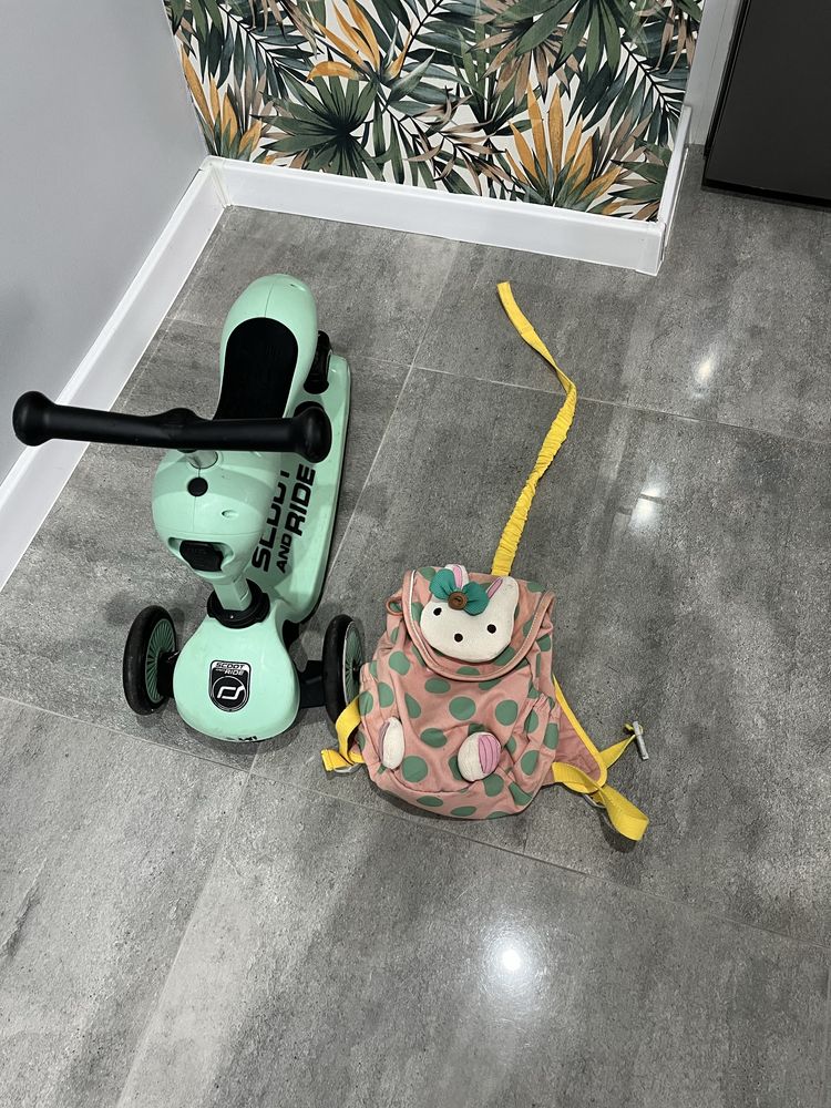 Scoot and ride 2w1