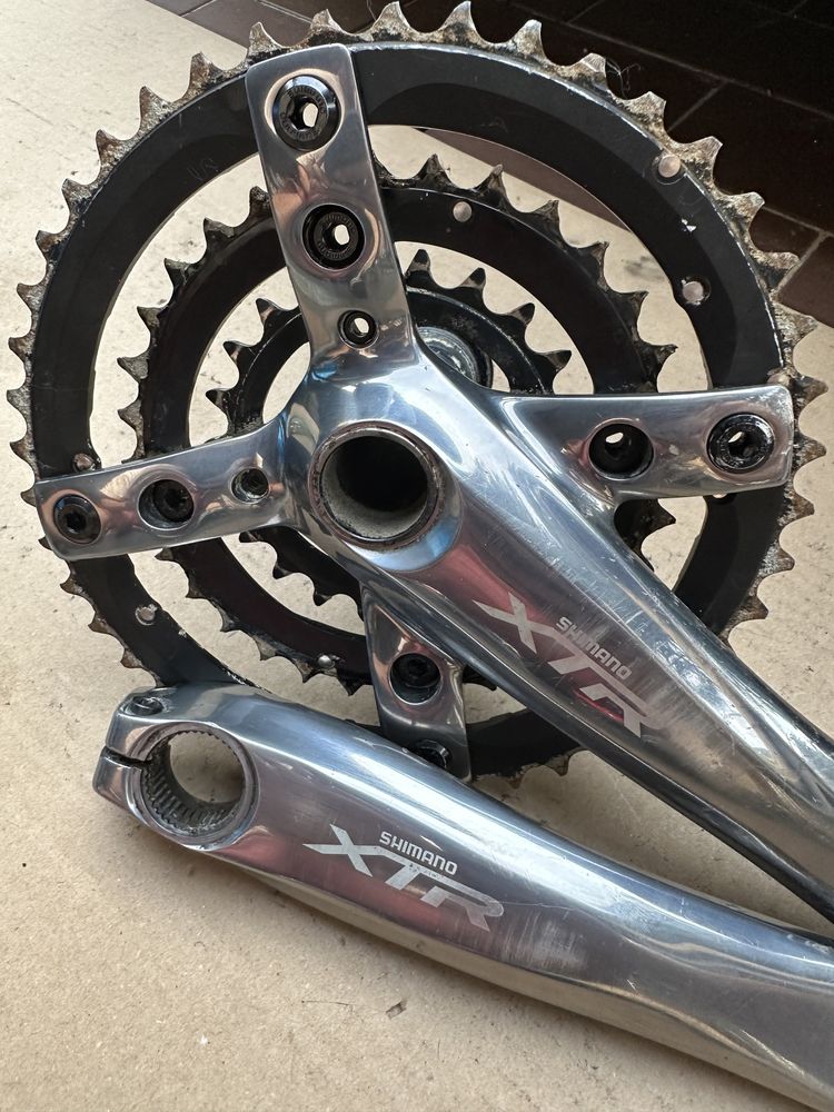 Korba Shimano XTR FC-M960 175mm 22/32/44 + support