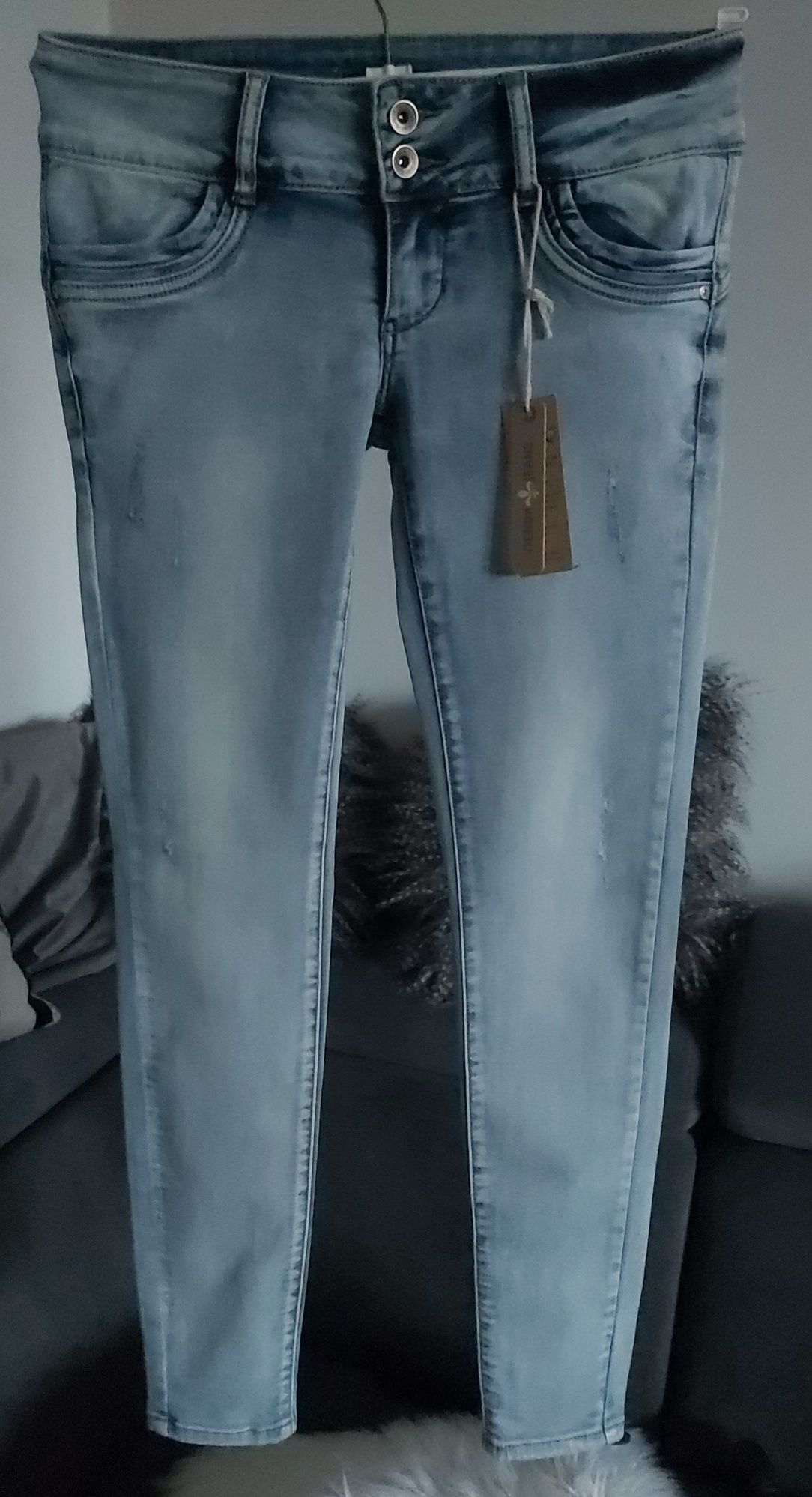 Spodnie Toxik3 rozmiar 38 jeansy