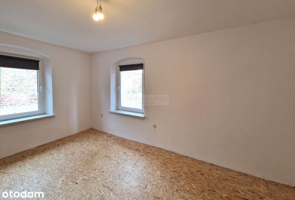 Dwupokojowe mieszkanie na parterze/do wykończenia!