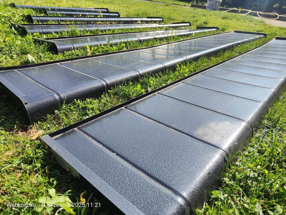 Parapety zewnętrzne aluminiowe