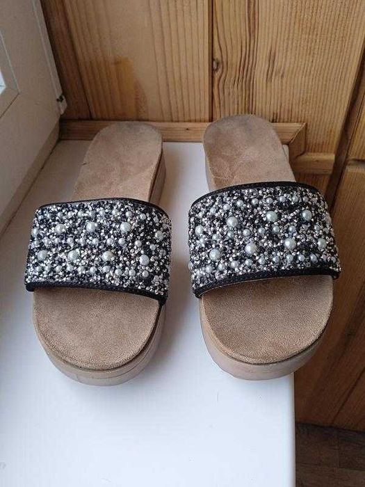 Летние шлепки,шлепанцы стелька 25 см