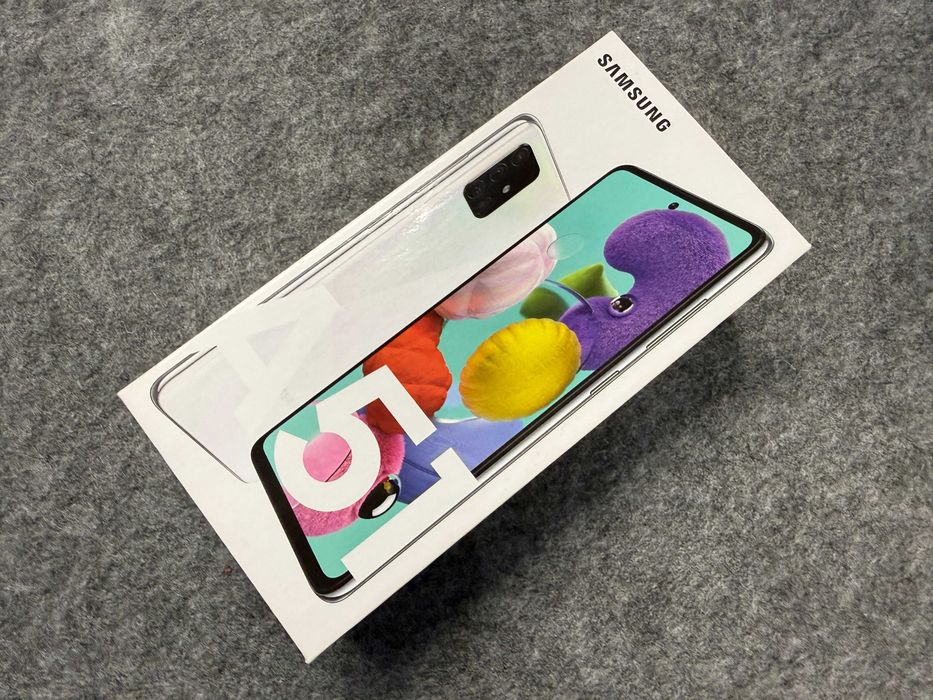 Wzorowy Samsung Galaxy A51 128GB Prism White Gwarancja Starowiślna 50