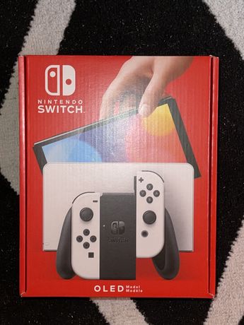 NOWA Konsola Nintendo Switch OLED biała/czerwono-niebieska