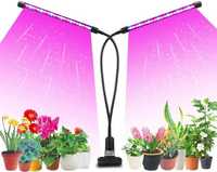 Світлодіодна фітолампа для росту рослин та розсади 2 головки LED.