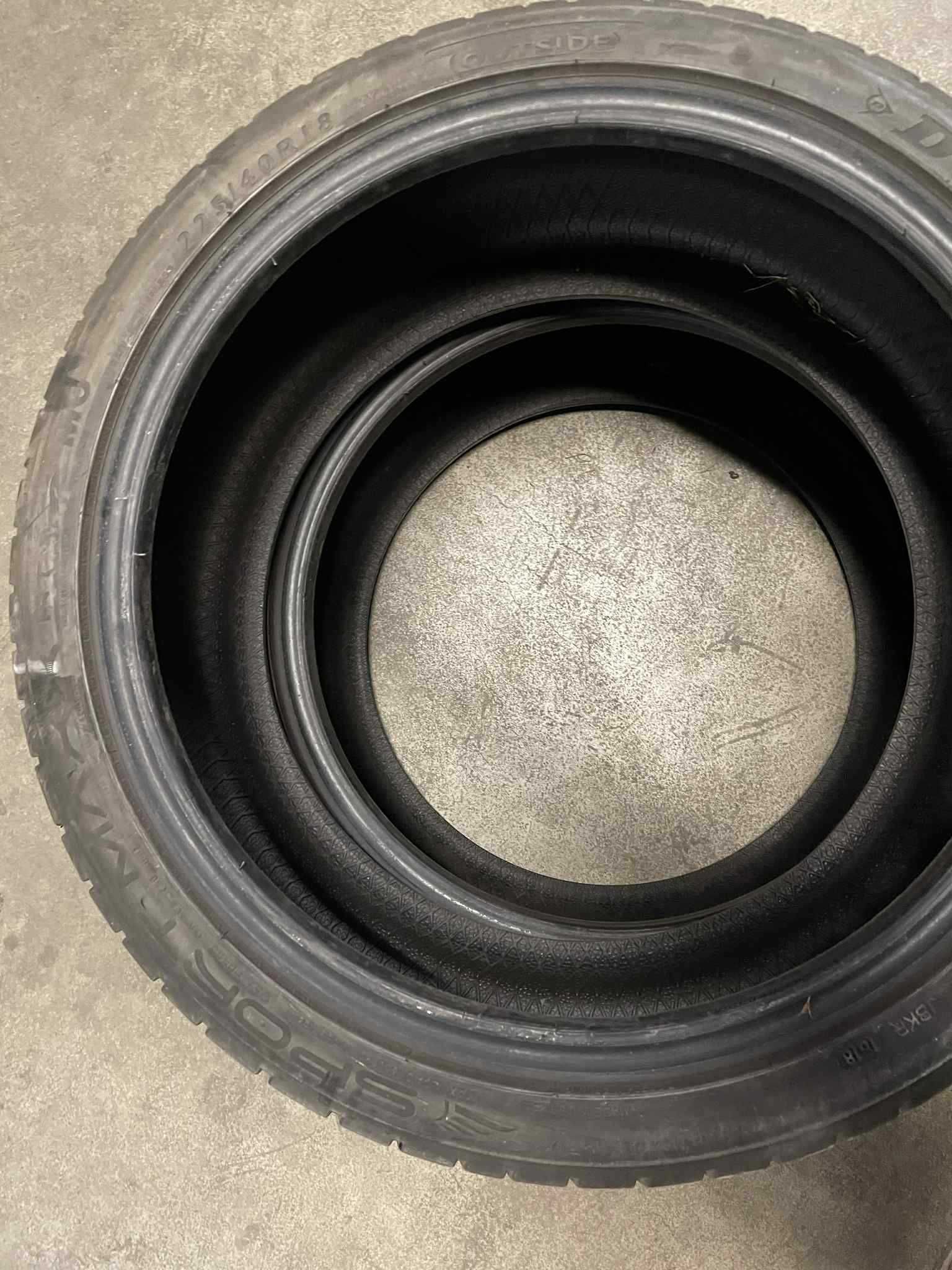 Opony Dunlop Sport Maxx 5mm 2 sztuki