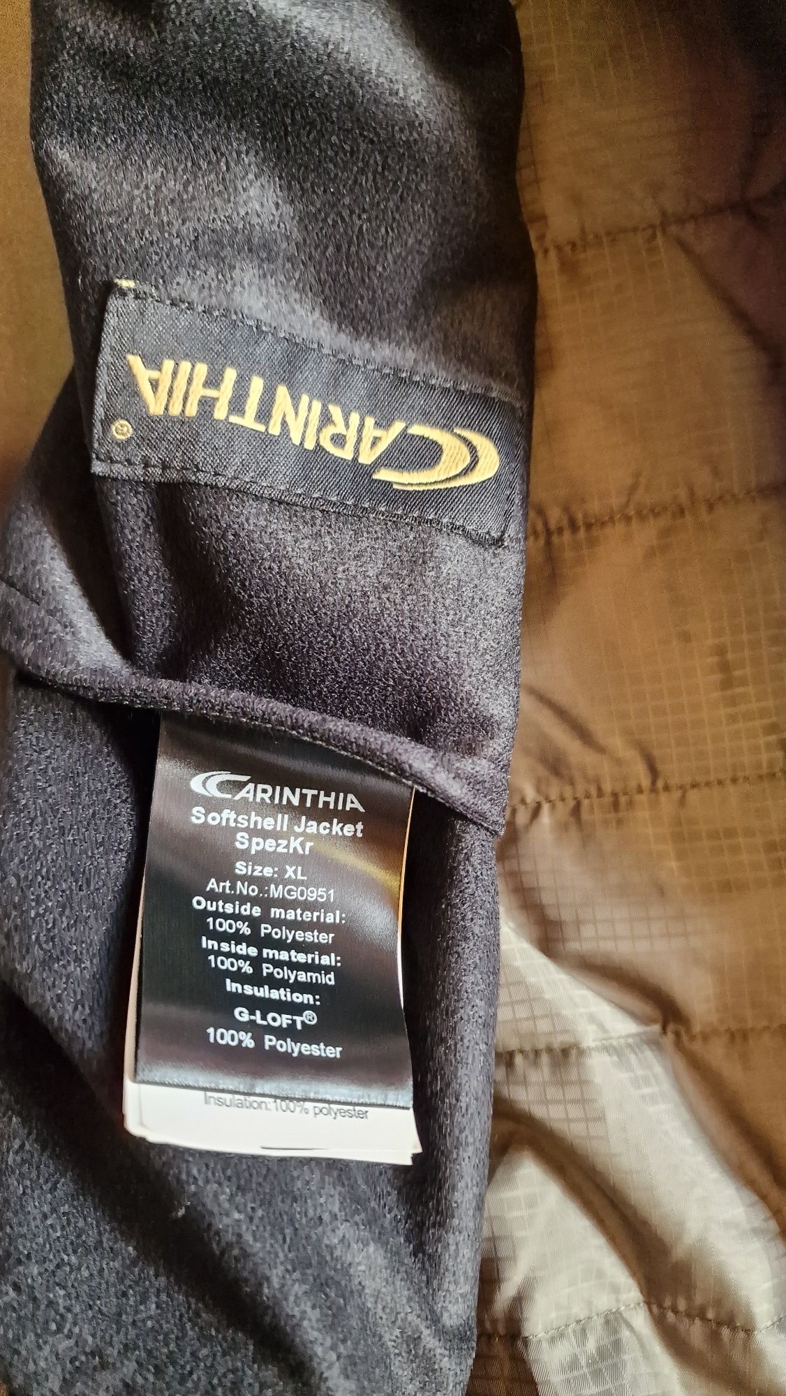 Лёгкая военная Carinthia L Softshell Special Forces ISG Gloft куртка