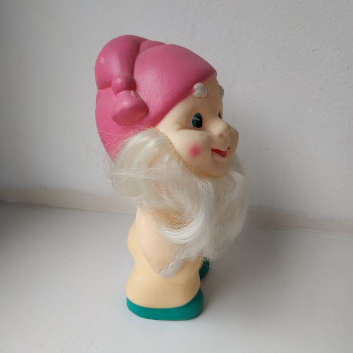 Резиновая игрушка ссср Гном