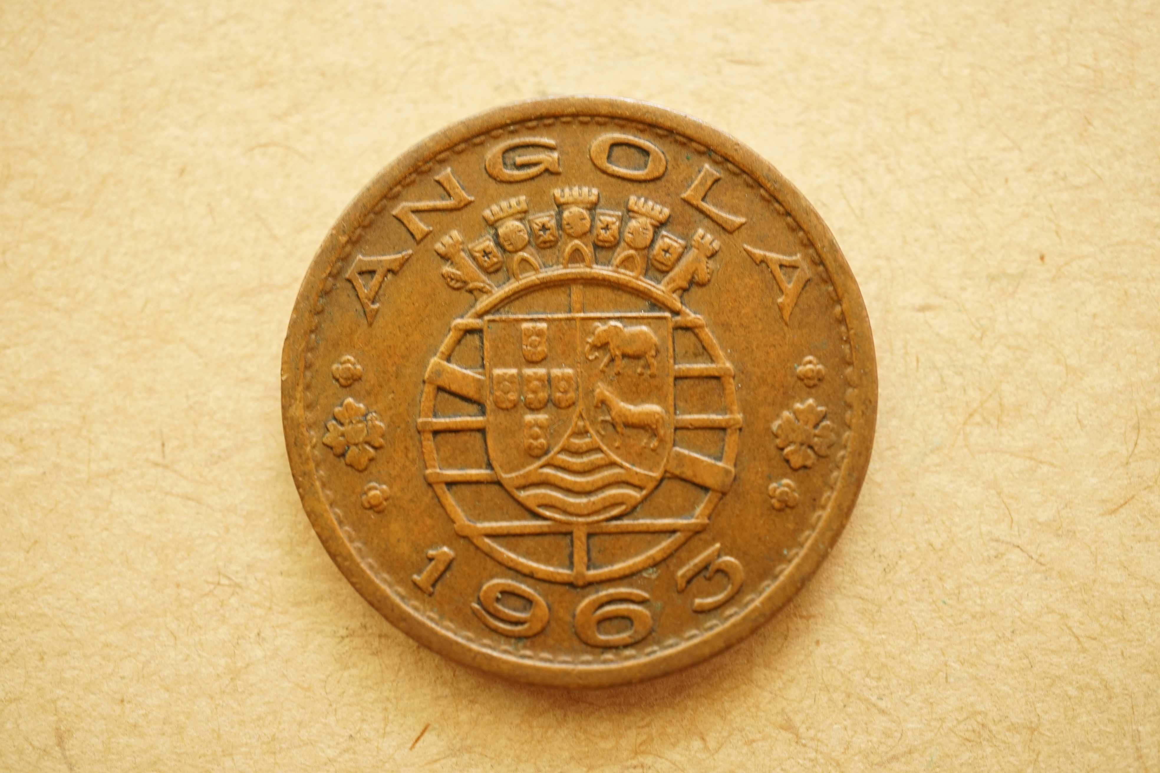 Moeda de Angola de 1 Escudo, 1963