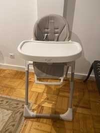 Cadeira refeição bebé/espreguiçadeira 3 em 1
