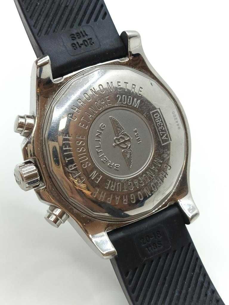 Męski zegarek Breitling Chrono Colt Czarny/Guma Ø41 mm