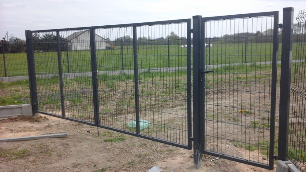 PRODUCENT BRAM ! 4m / 1,5m panelowa 2D dwuskrzydłowa !!