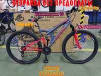 Горный велосипед Azimut Power 27.5 19 рама Серо - Красный