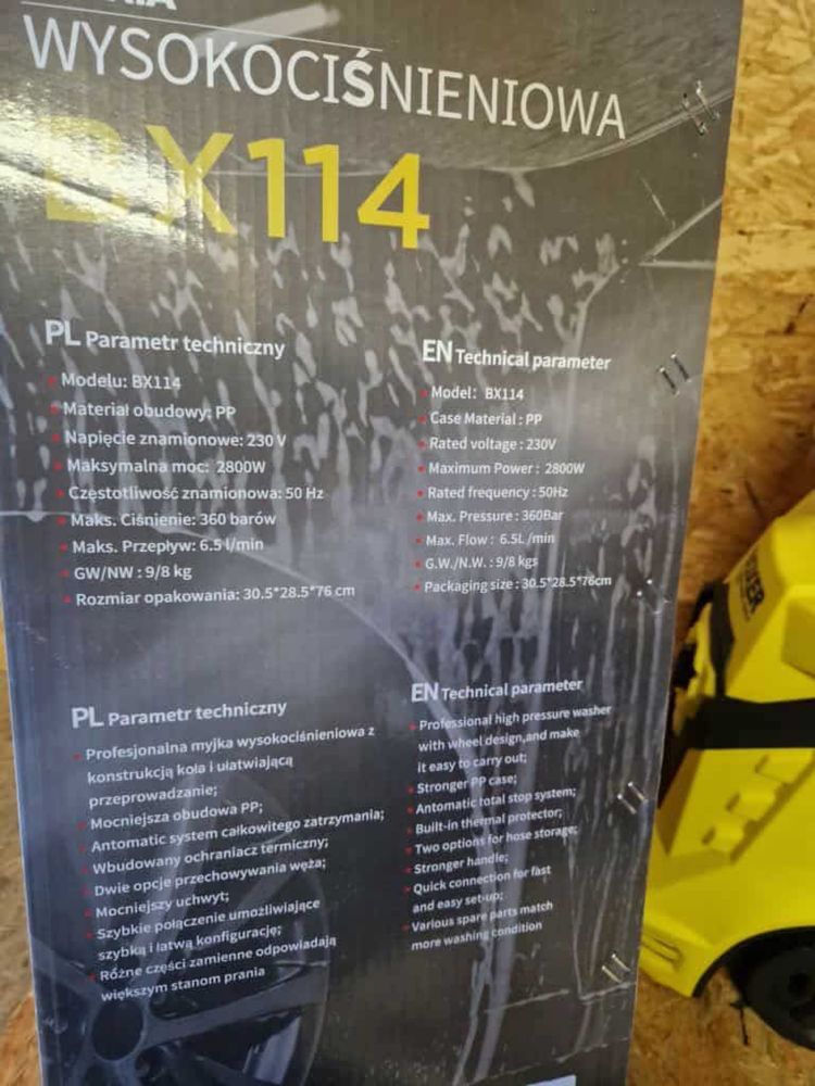 Myjka Ciśnieniowa typu Karcher