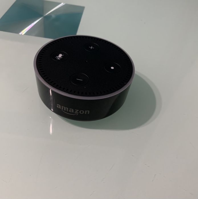 Смарт-колонка Amazon Echo Dot 2 черная  Смарт-колонка Amazon Echo Dot