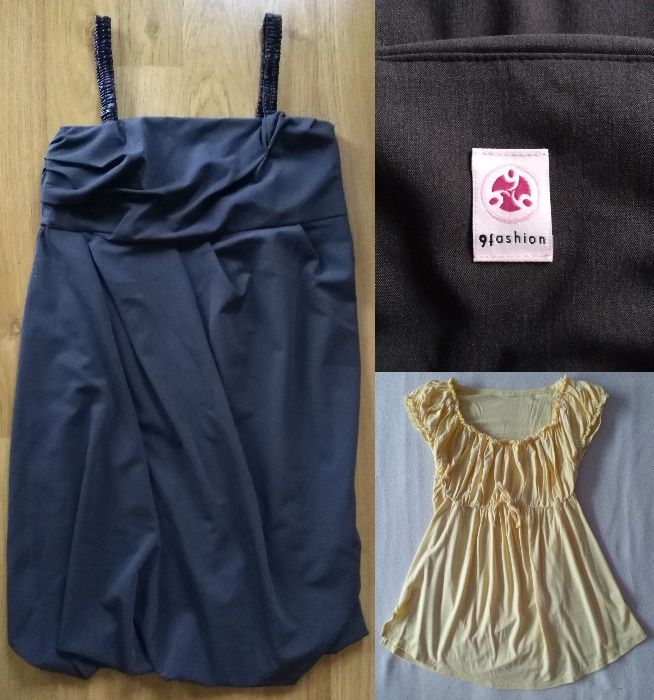 Sukienka ciążowa 9fashion + bluzka gratis