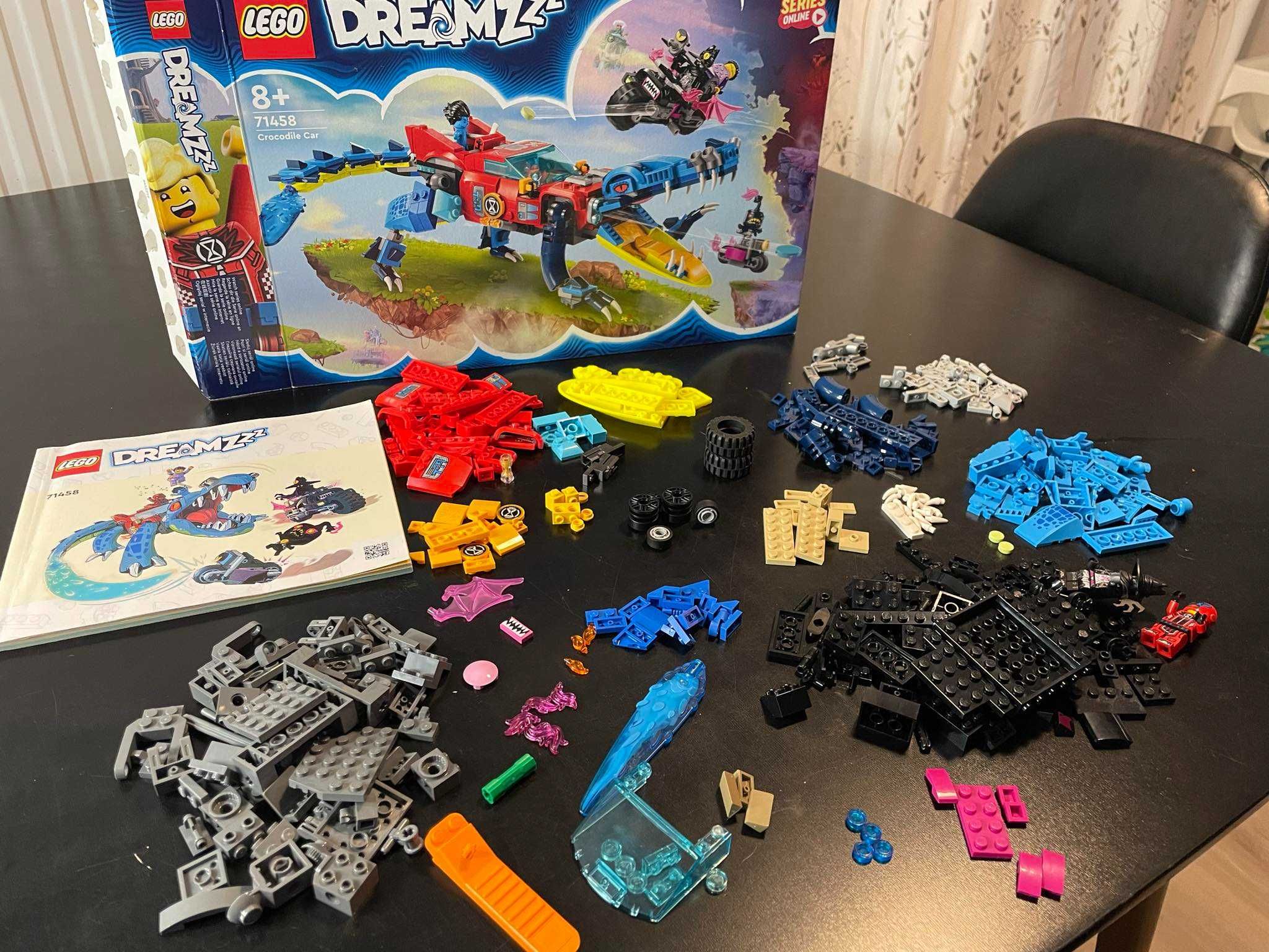 LEGO DREAMZzz 71458 Krokodylowy samochód - kompletny 100%