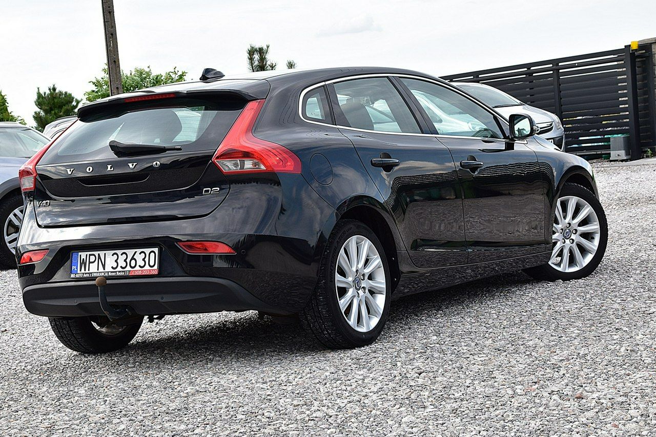 Volvo V40 1,6D2 116Km Led Pół-Skóra Navi Gwarancja
