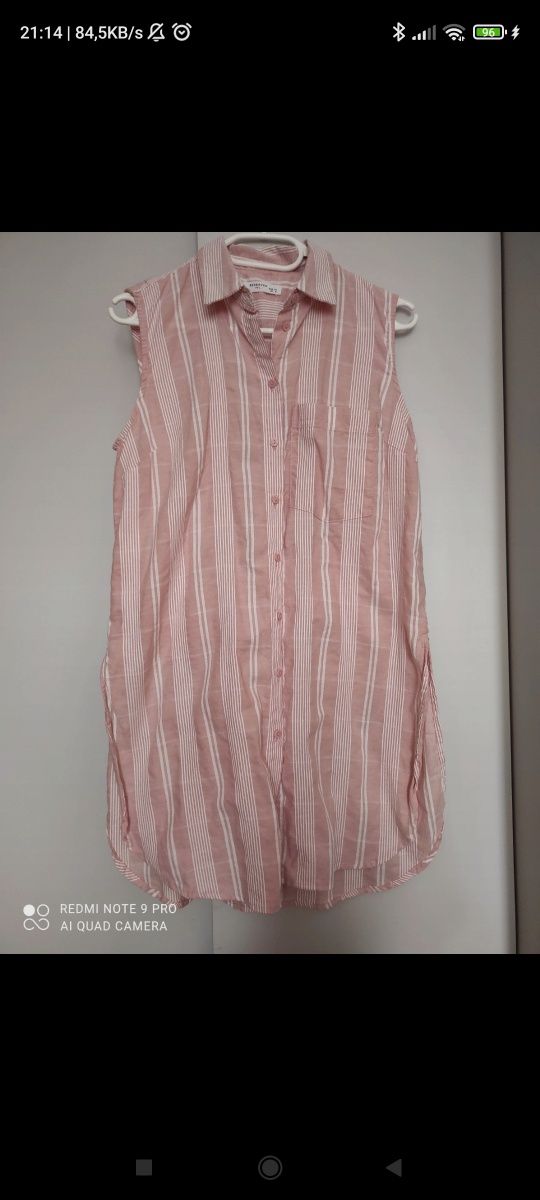 Piękna koszula tunika sukienka koszulowa Reserved r.36
Szer