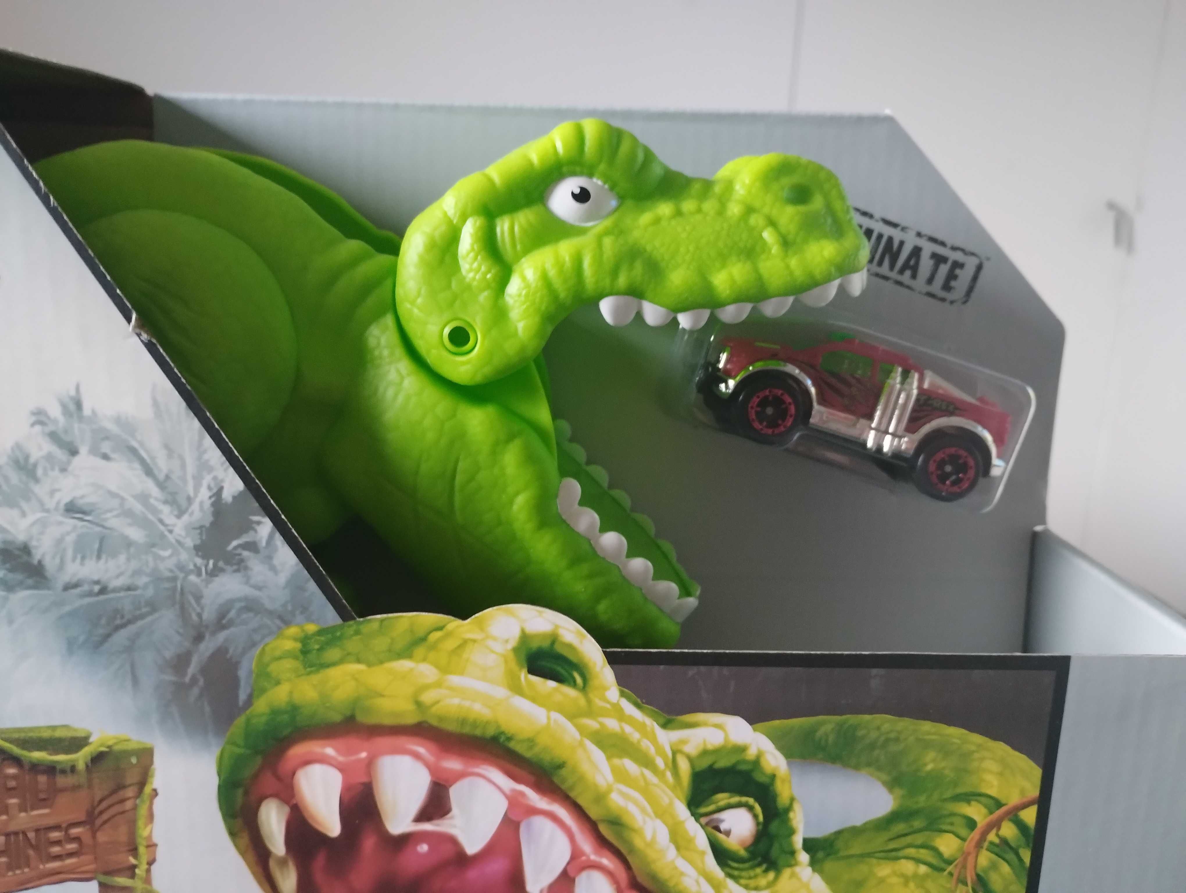Zabawka, autko, tor samochodowy z dinozaurem, NOWY ! Zuru Road