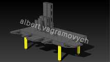 Зварювальний стіл D16 , креслення DXF для лазеру.
