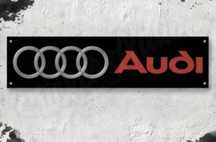 Baner plandeka Audi quattro rs sline 150x60cm