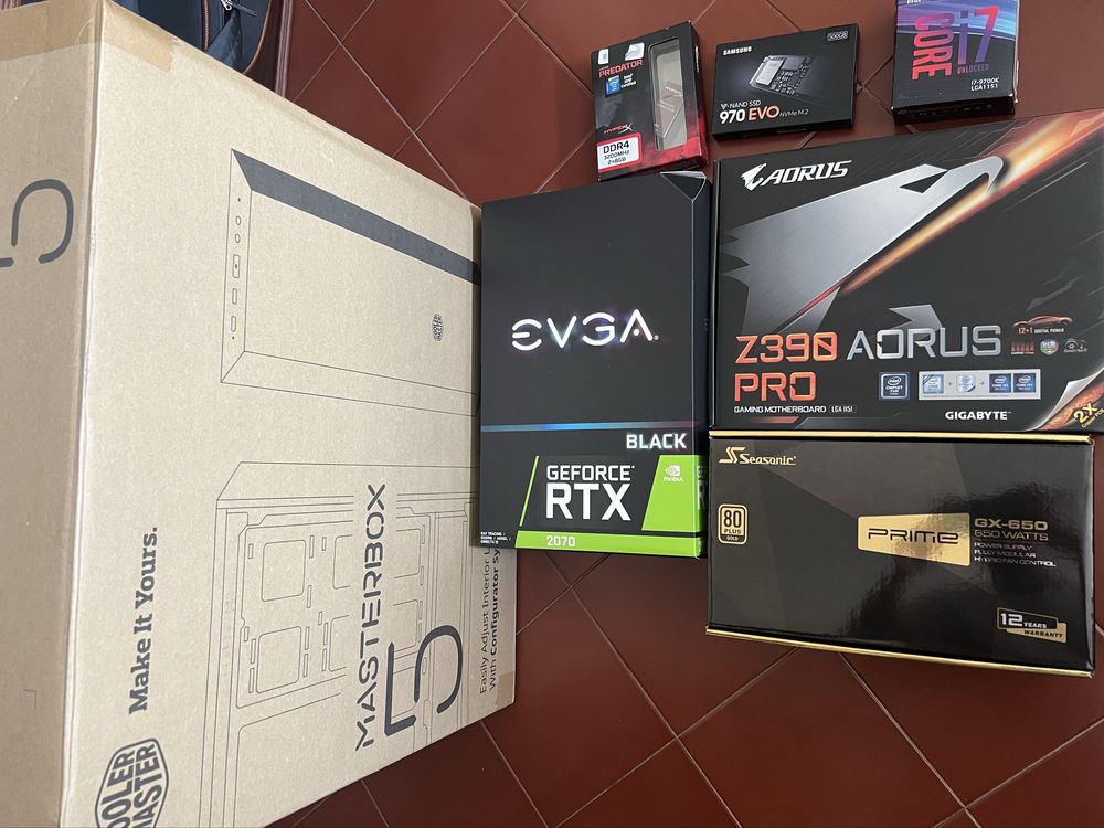 Vendo torre completa - i7 9700K + RTX 2070