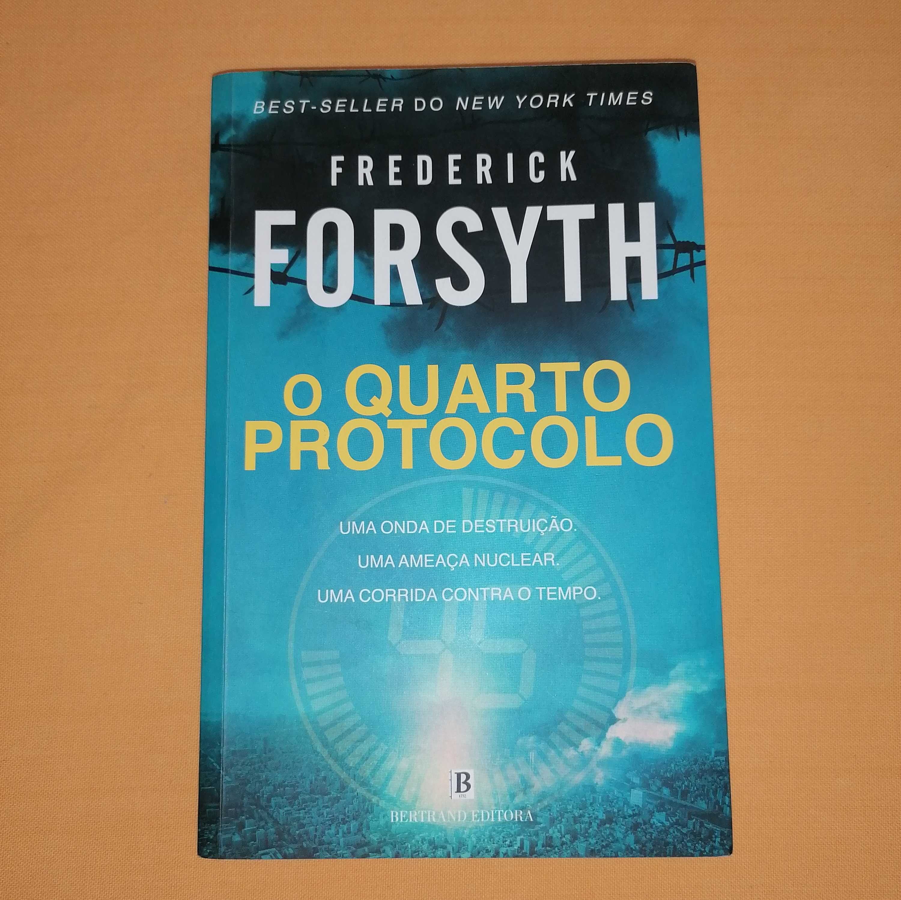 O Quarto Protocolo de Frederick Forsyth - como novo e sem dano.