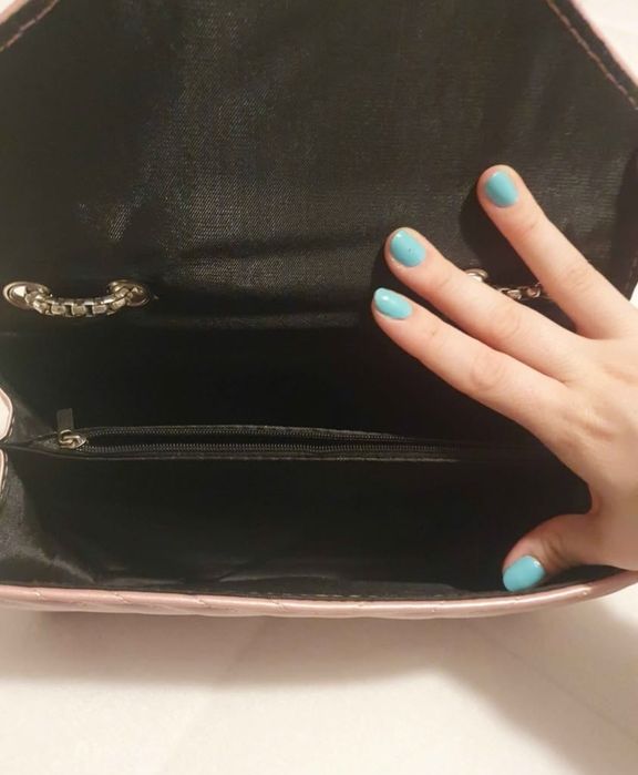 Mala tira colo rosa bebé