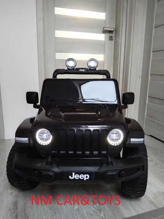 Jeep Wrangler Rubicon Pojazd 4x4 auto na akumulator Samochód autko