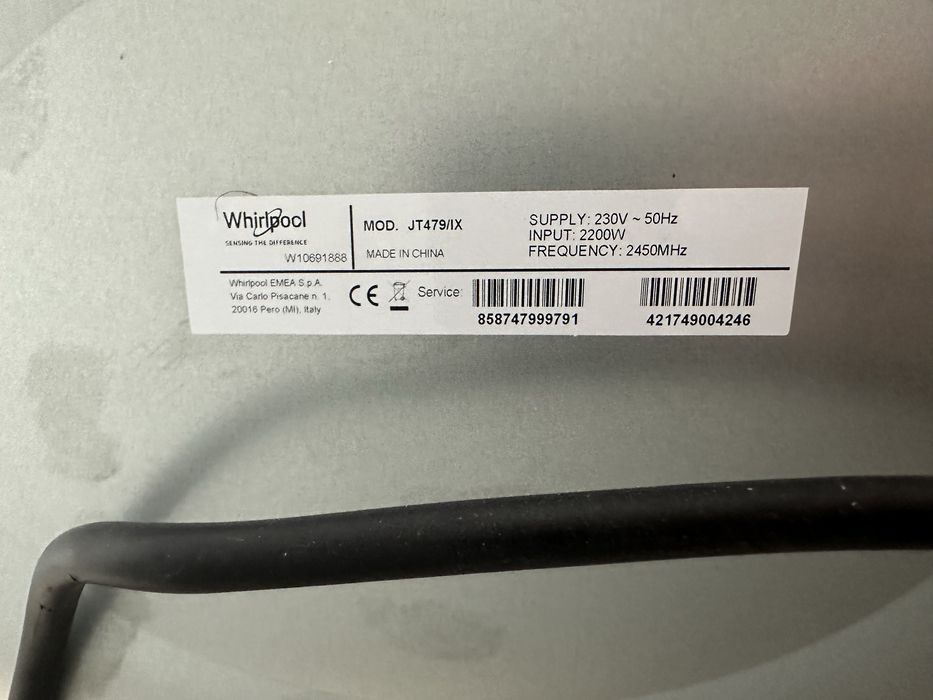 Мікрохвильова піч Whirlpool