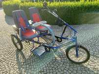Rower trójkołowy elektryczny