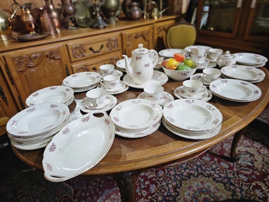 Serwis obiadowo kawowy Boch 51 części #1478 Stylowy Węgrów