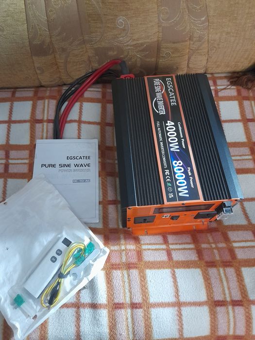 Інвертор перетворювач напруги з 12в 24в на 220