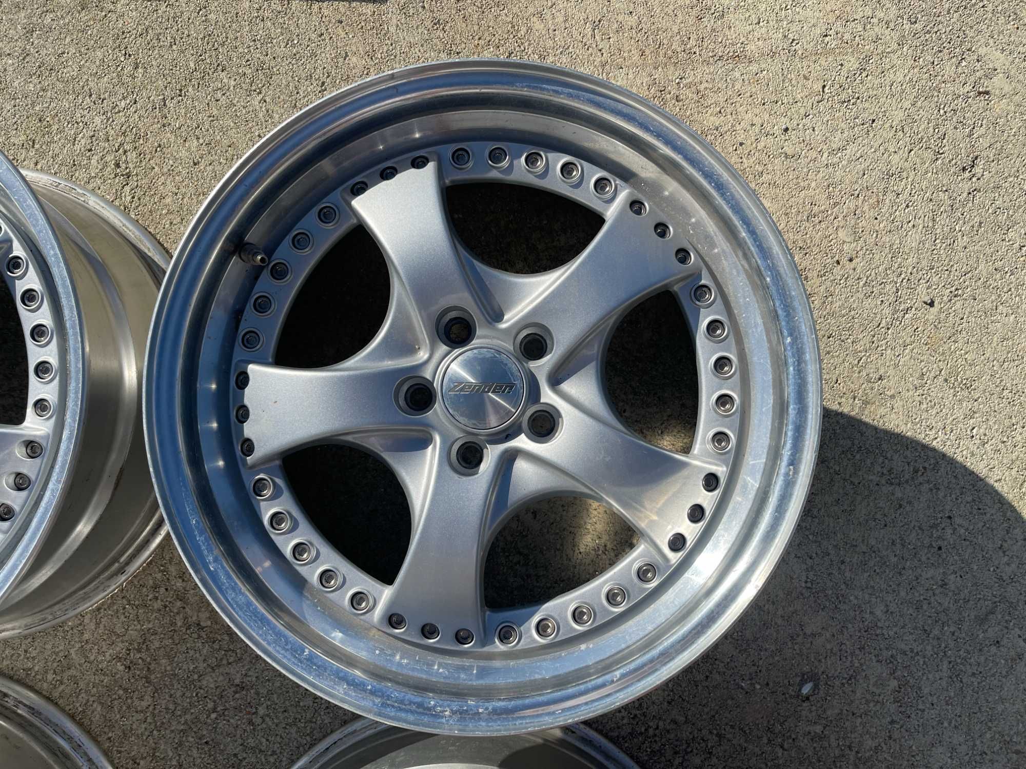 4 Jantes Zender Tripartidas Abas polida 17 5x100