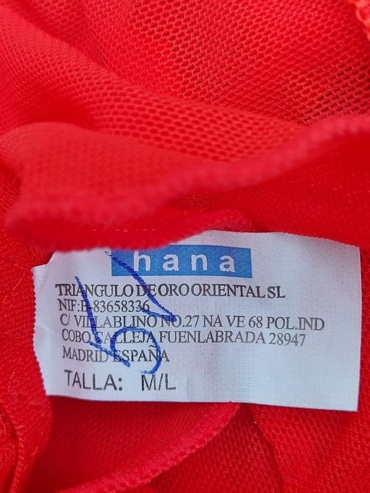 Majtki damskie czerwone koronka rozmiar M/L firma HANA