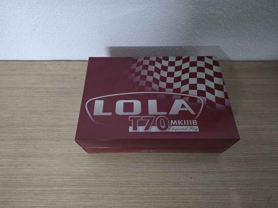 Fly Car Model Lola T70 MKIIIB “Chequered Flag” – Edição Limitada, Como