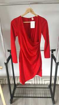 Sukienka czerwona M ładna