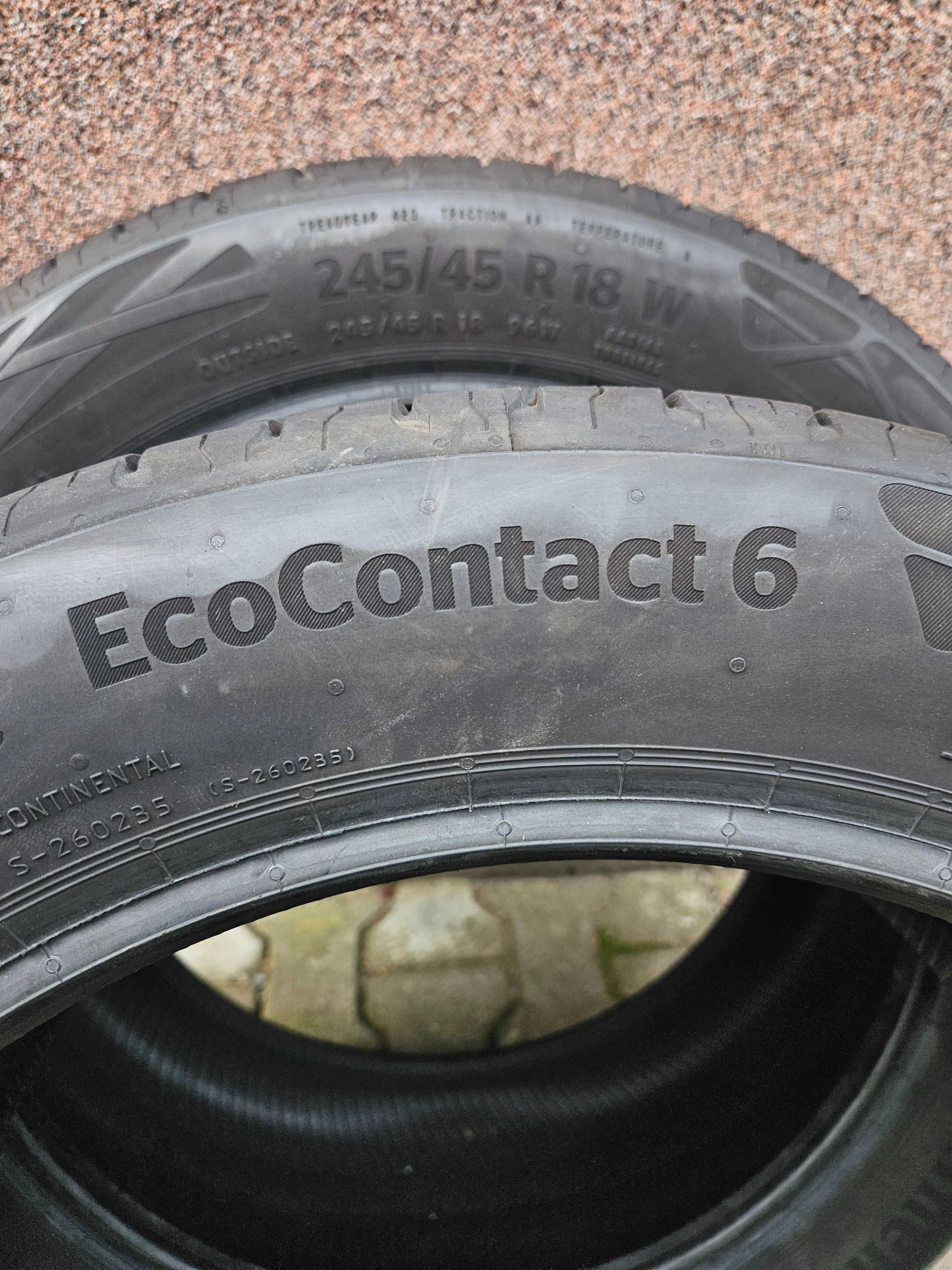 245/45R18 continental eco contact 6