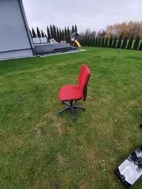 Krzesło obrotowe  czerwone