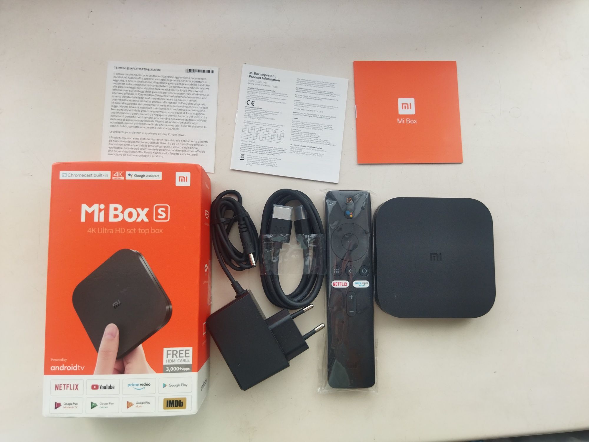 ТВ смарт Приставка медіаплеєр Xiaomi Mi Box S 4K