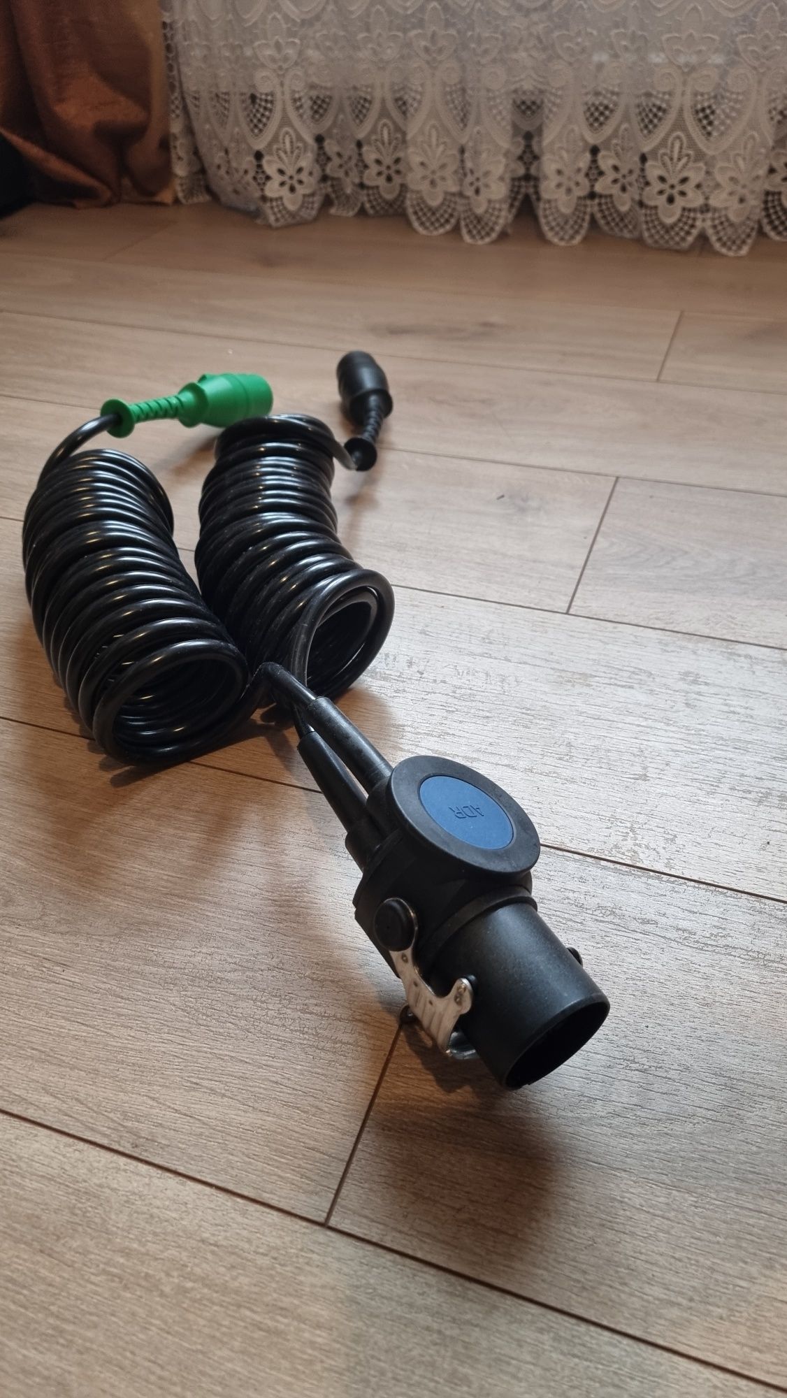 Kabel-przewod Tir ciagnic naczepa podwojny