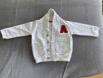 Bluza kurteczka zapinana - rozmiar 80
