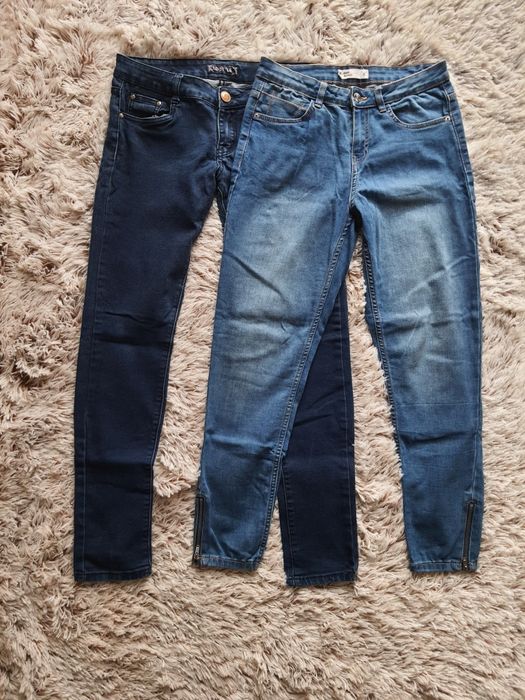 Dwupak damskich jeansów M/38