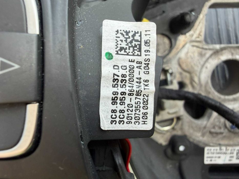 kierownica passat b6 cc skóra trojramienna