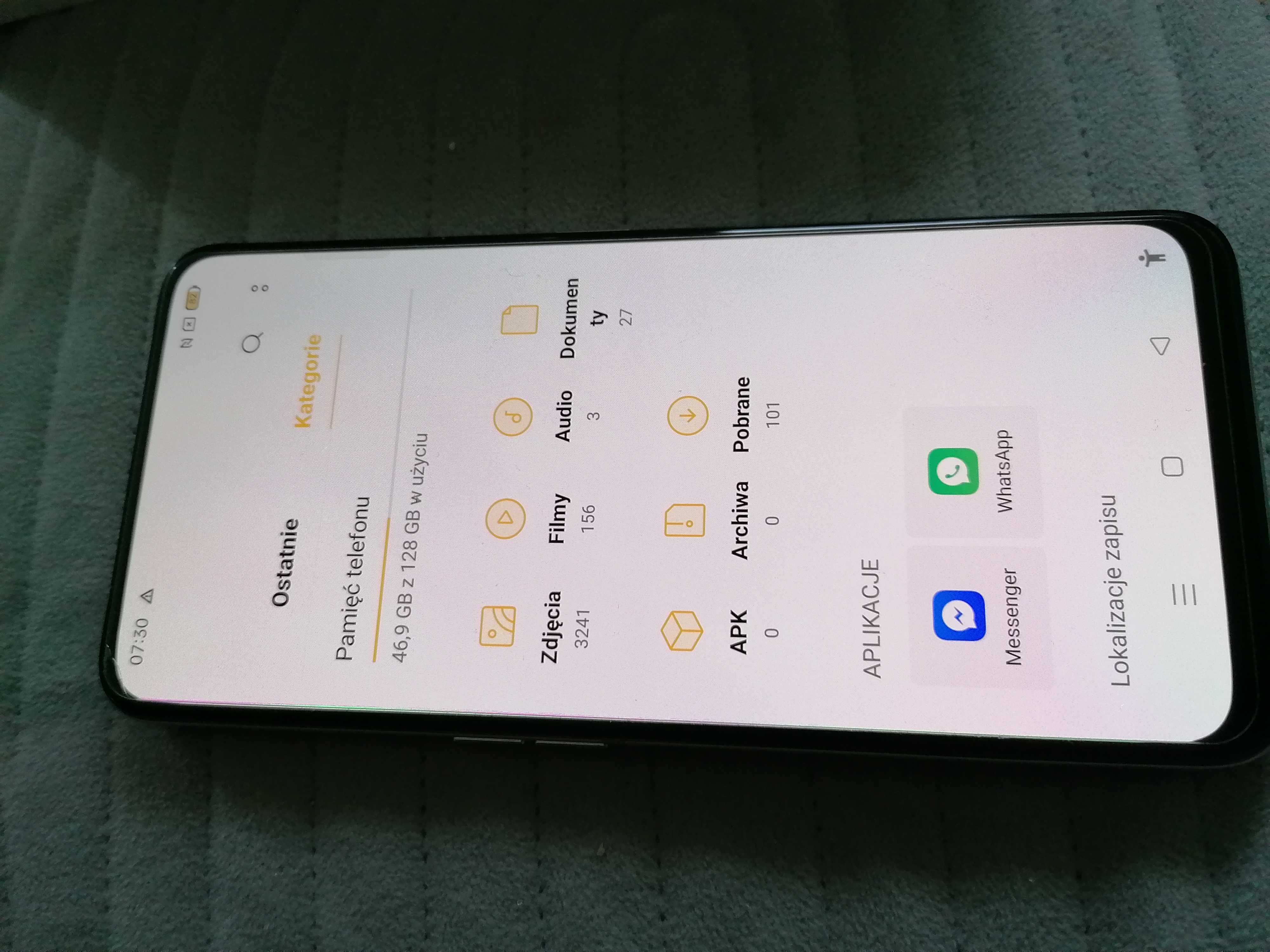 Oppo Reno 2 z. 8 GB / 128 GB. Wyświetlacz amoled 6,53"